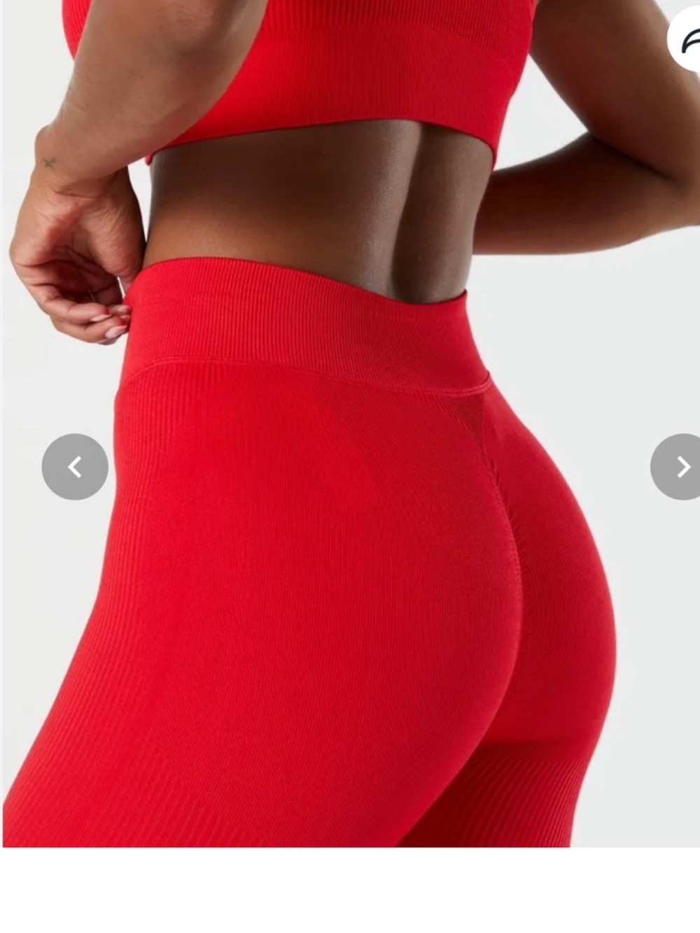 Sommer Ray, high waisted ribbed leggings